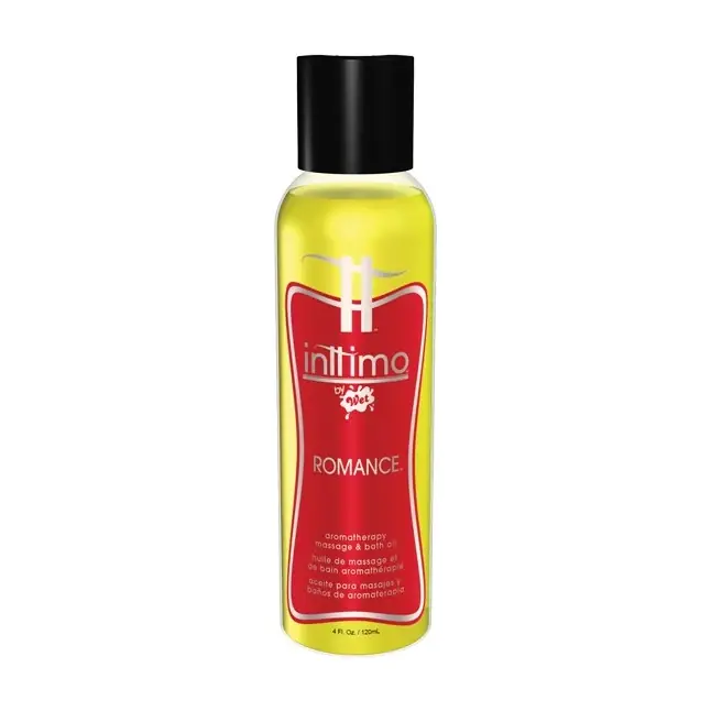 Масло для массажа Inttimo Romance с ароматом кедра и пачули - 120 мл - Inttimo by Wet