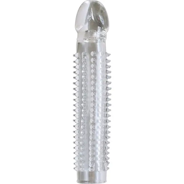 Прозрачная насадка на пенис Tailor Made Crystal с шипами - You2Toys