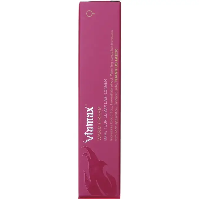 Согревающий крем для женщин Viamax Warm Cream - 15 мл. Фотография 3.
