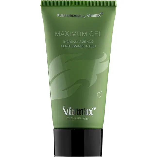 Возбуждающий и увеличивающий размеры гель для мужчин Viamax Maximum Gel - 50 мл. Фотография 4.