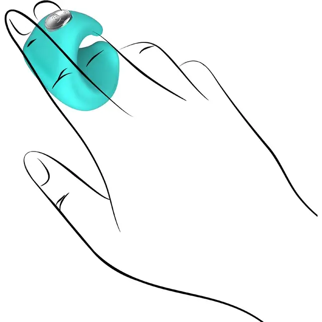 Бирюзовый вибро-перстень PYXIS - Key