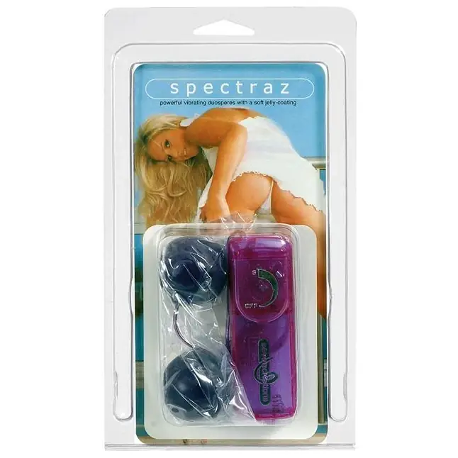 Фиолетовые шарики с вибрацией JELLY LAVENDER. Фотография 2.