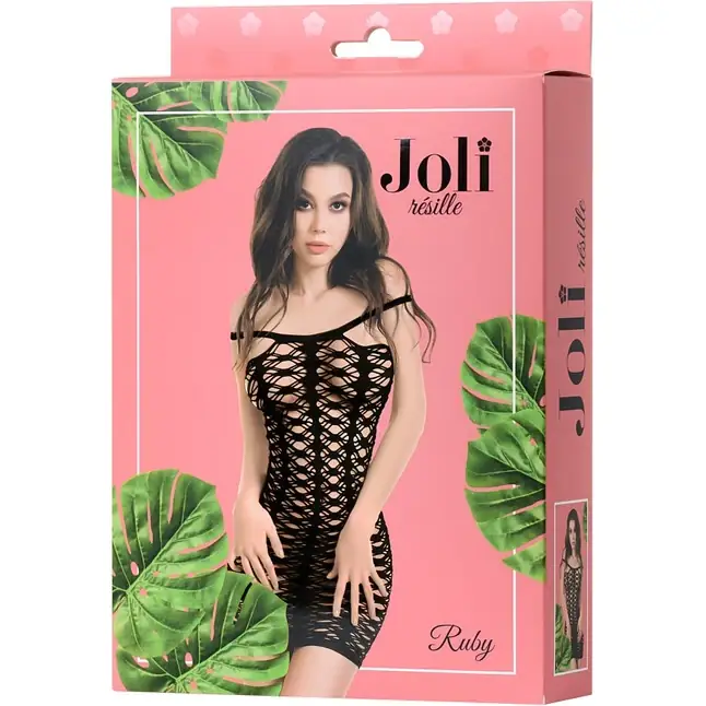 Прелестное платье-сетка Joli Ruby - Joli by Erolanta. Фотография 5.