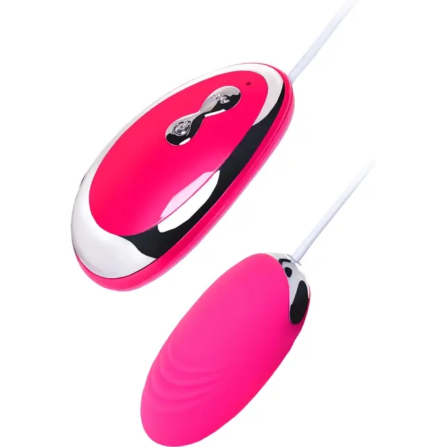 Розовое виброяйцо A-Toys - 6,5 см