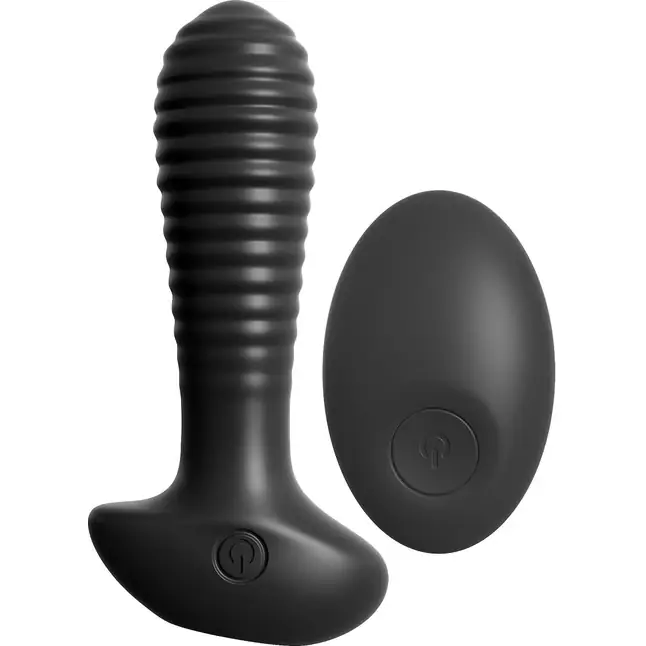 Анальный вибромассажер на пульте ДУ Remote Control Anal Teaser - 11,9 см - Anal Fantasy Elite Collection. Фотография 2.