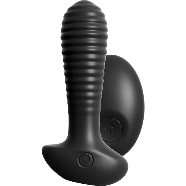 Анальный вибромассажер на пульте ДУ Remote Control Anal Teaser - 11,9 см - Anal Fantasy Elite Collection