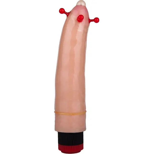 Стимулирующий презерватив-насадка Roll Ball Raspberry - Sitabella condoms. Фотография 5.