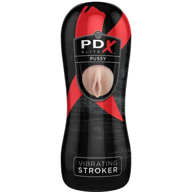 Мастурбатор-вагина Vibrating Pussy Stroker с вибрацией - PDX Elite. Фотография 2.