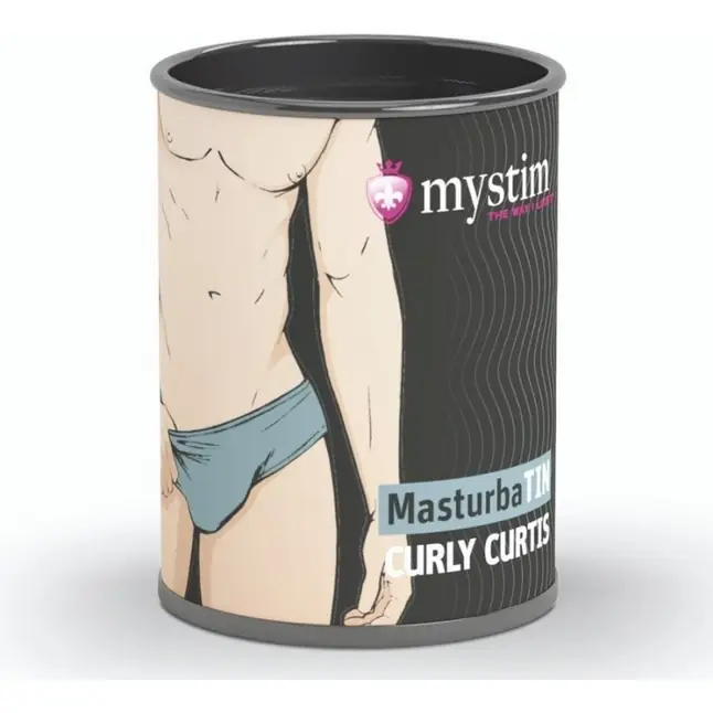 Компактный мастурбатор MasturbaTIN Curly Curtis