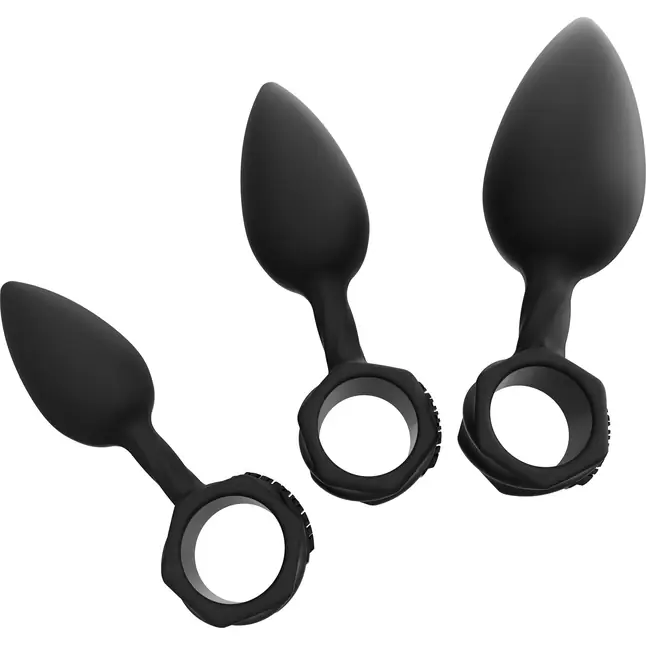 Набор анальных плагов Bathmate Anal Training Plugs - Аксессуары. Фотография 2.