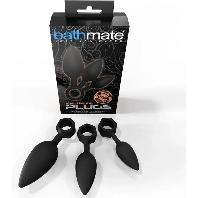 Набор анальных плагов Bathmate Anal Training Plugs - Аксессуары. Фотография 4.