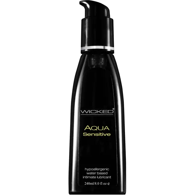 Мягкий лубрикант на водной основе AQUA SENSITIVE - 240 мл