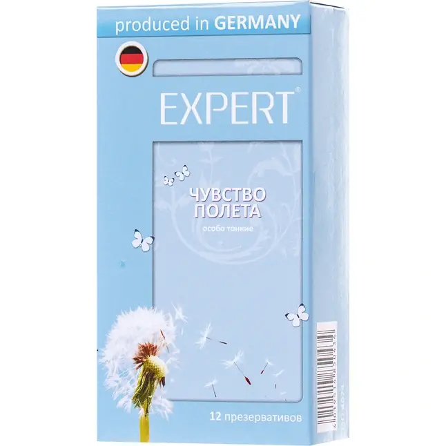 Супертонкие презервативы Expert Чувство полета - 12 шт