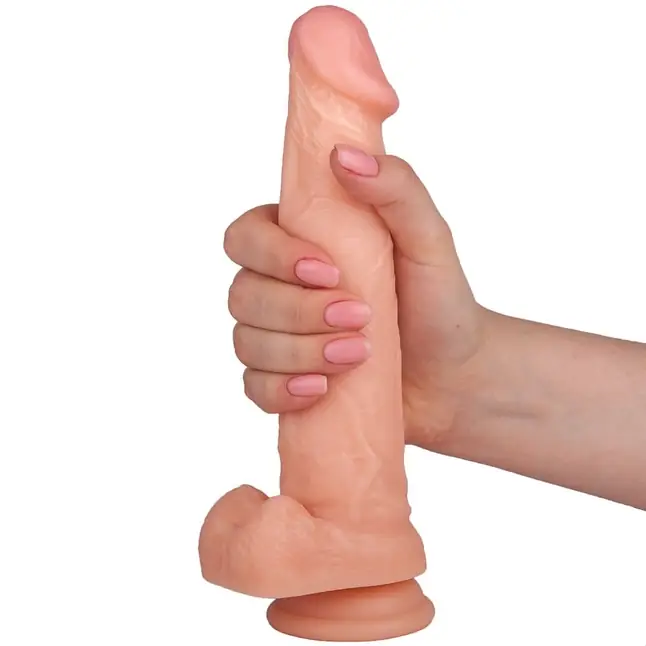 Реалистичный телесный фаллоимитатор Best Boyfriend - EROWOMAN-EROMAN BEST BOYFRIEND. Фотография 2.