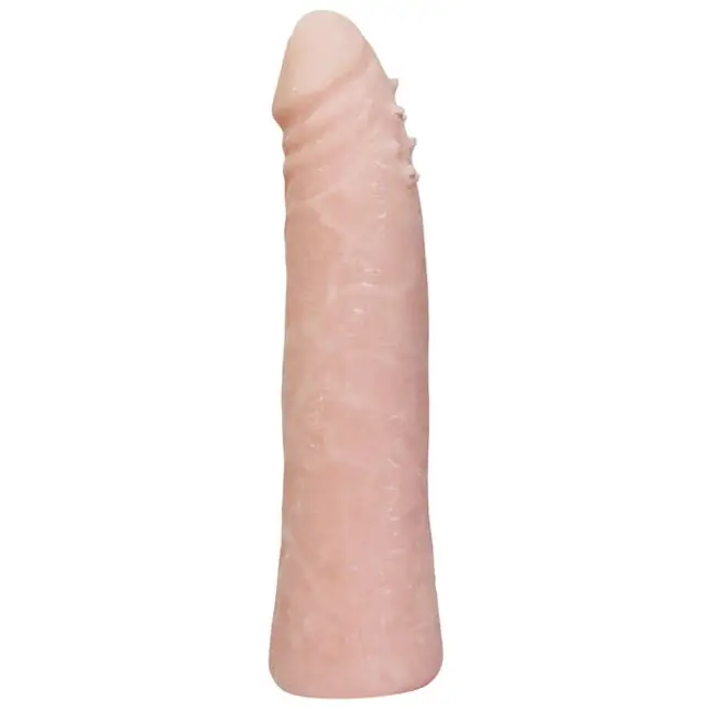Гнущийся фаллоимитатор телесного цвета Realistic Cock - 20 см - EROWOMAN-EROMAN
