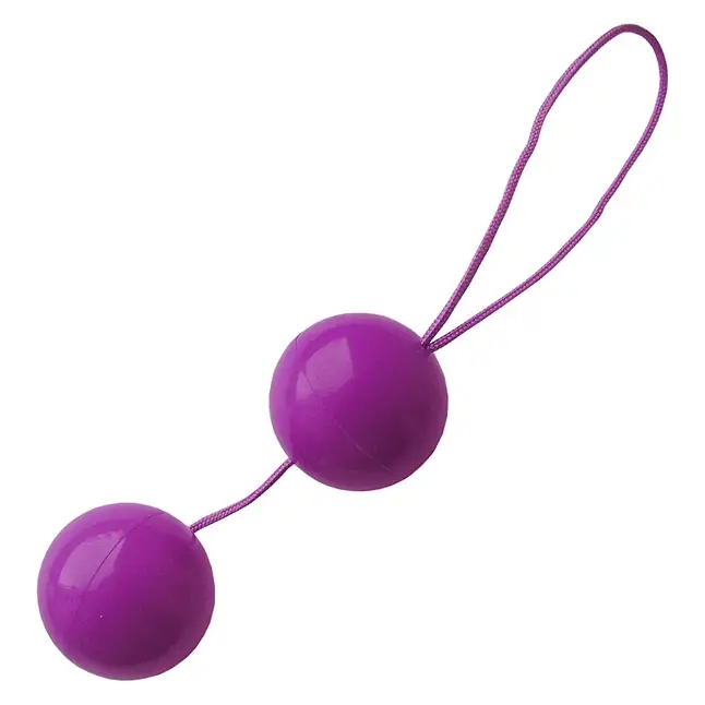 Фиолетовые вагинальные шарики Vaginal Balls - EROWOMAN-EROMAN