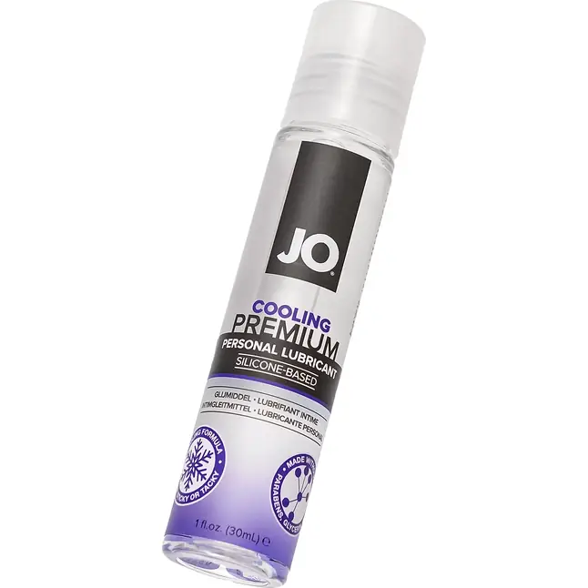 Охлаждающий лубрикант на силиконовой основе JO Premium COOLING - 30 мл - JO Premium Classic. Фотография 4.