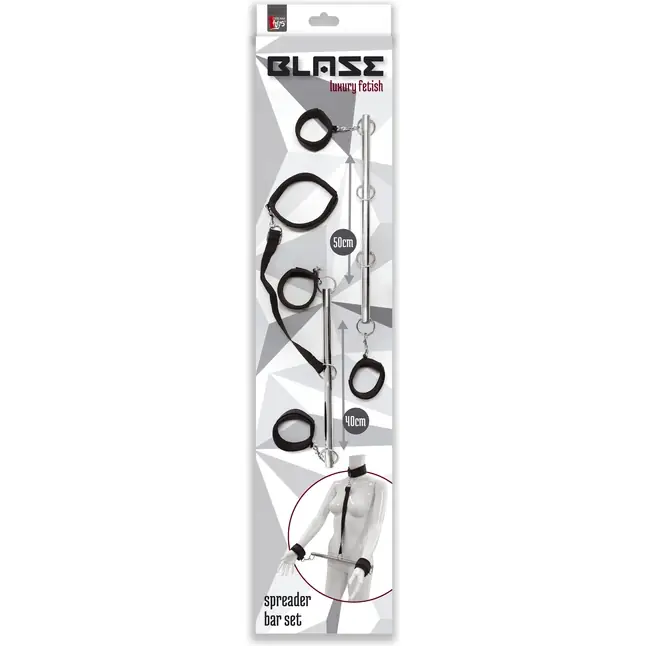 Набор металлических распорок с неопреновыми манжетами BLAZE SPREADER BAR SET - Blaze. Фотография 3.