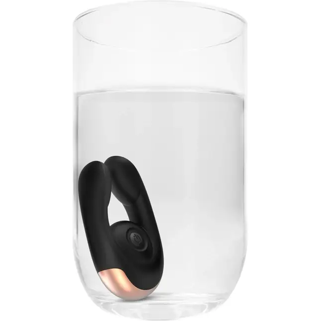 Черный клиторальный стимулятор Fancy - 9,8 см - Elegance. Фотография 8.