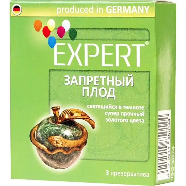 Презервативы Expert Запретный плод - 3 шт