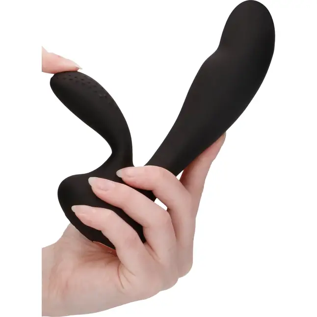Черный вибратор G-Spot and Clitoral Vibrator Flair - 17,5 см - Elegance. Фотография 5.