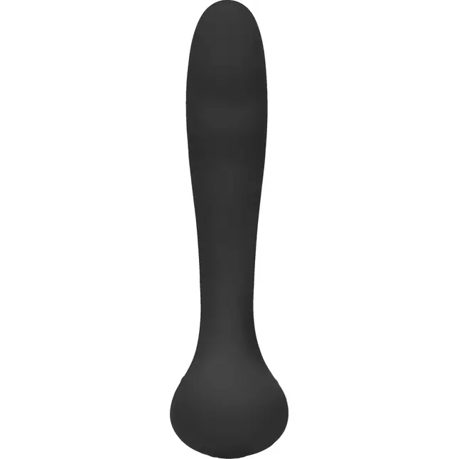 Черный вибростимулятор точки G Finesse - 17,5 см - Elegance. Фотография 2.