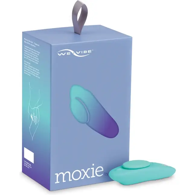 Мятный вибромассажер для стимуляции клитора Moxie. Фотография 5.