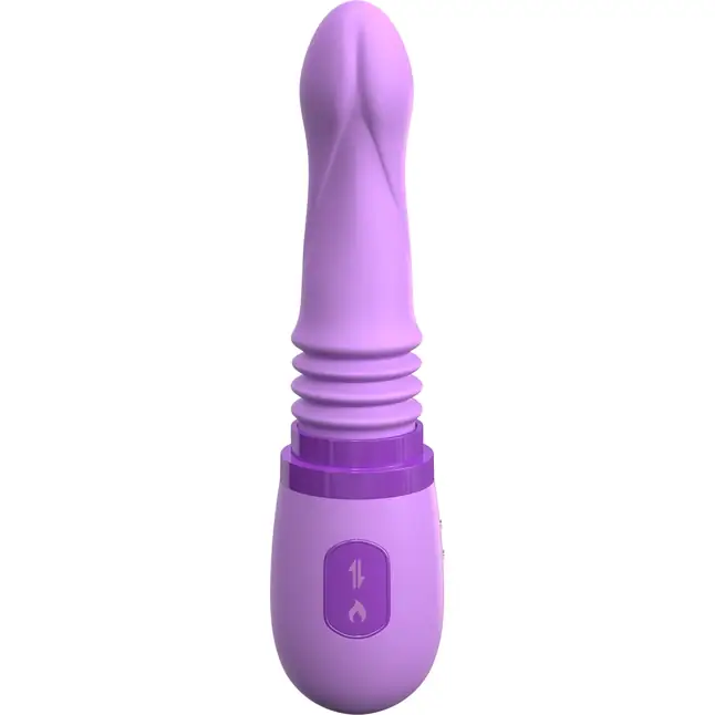 Фиолетовый вибростимулятор Her Personal Sex Machine - 21,3 см - Fantasy For Her. Фотография 4.
