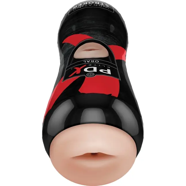 Мастурбатор-ротик Vibrating Oral Stroker - PDX Elite