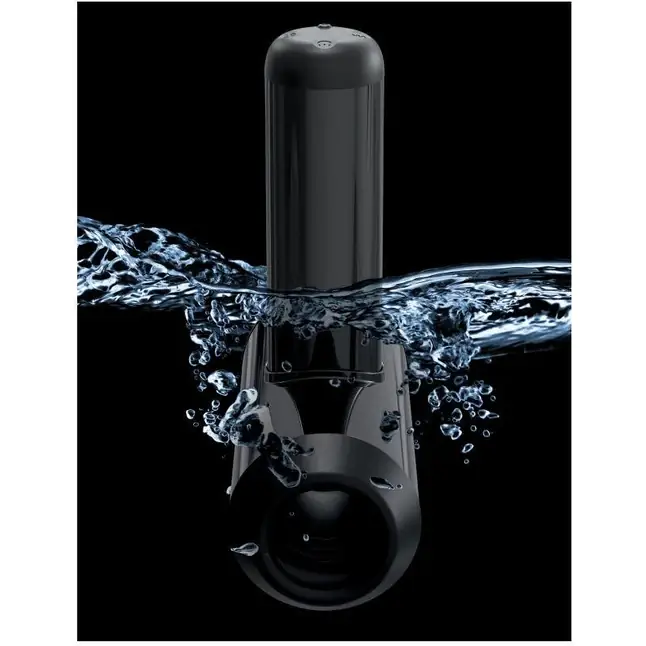 Черный вибромастурбатор Hydrobator - PDX Elite. Фотография 10.