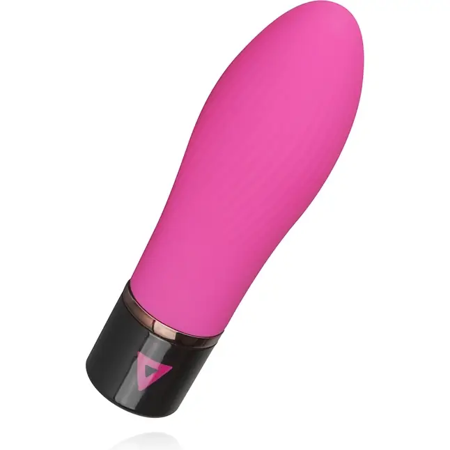 Розовый силиконовый мини-вибратор Lil Swirl - 10 см - Lil Vibe. Фотография 2.