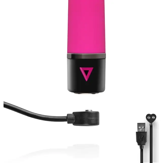 Розовый силиконовый мини-вибратор Lil Swirl - 10 см - Lil Vibe. Фотография 6.