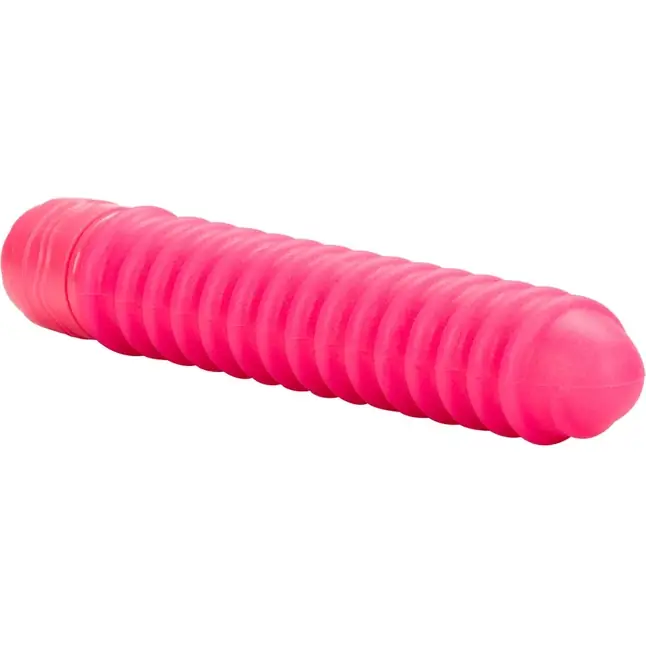 Розовый вибратор со спиралевидным рельефом Sorority Screw - 12,75 см - Shane s World. Фотография 4.