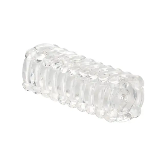 Прозрачный мастурбатор Ribbed Stroker. Фотография 2.