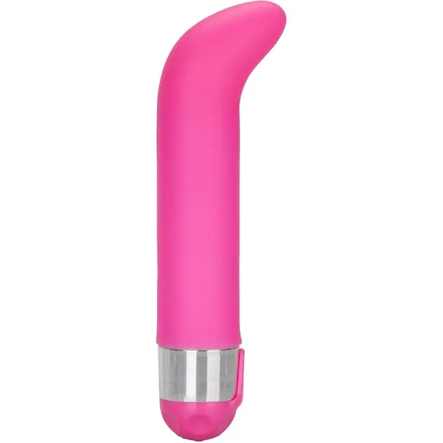 Розовый вибратор Silicone G для стимуляции G-точки - 12 см - Shane s World. Фотография 3.