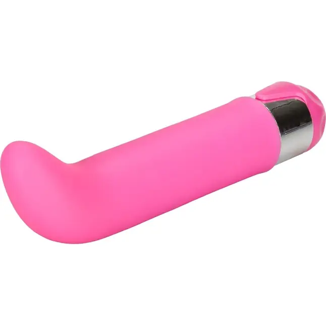 Розовый вибратор Silicone G для стимуляции G-точки - 12 см - Shane s World. Фотография 5.