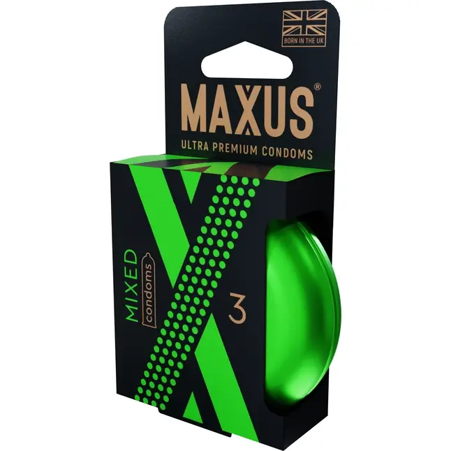 Презервативы в железном кейсе MAXUS Mixed - 3 шт. Фотография 2.