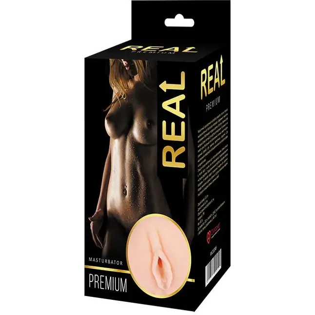 Односторонний мастурбатор-вагина Real Women Dual Layer с двойной структурой. Фотография 4.