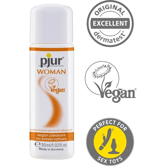 Лубрикант pjur WOMAN Vegan на водной основе - 30 мл - Pjur WOMAN. Фотография 2.
