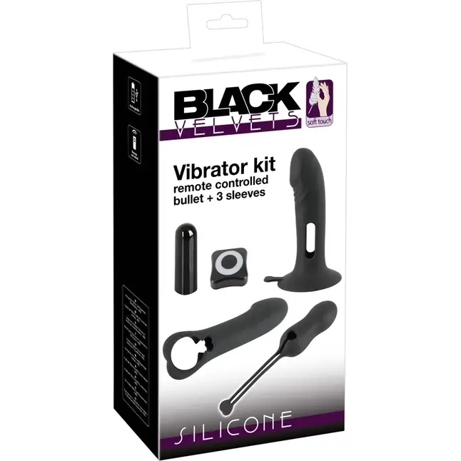 Вибропуля со сменными насадками Vibro-bullet with Remote Control - You2Toys. Фотография 10.