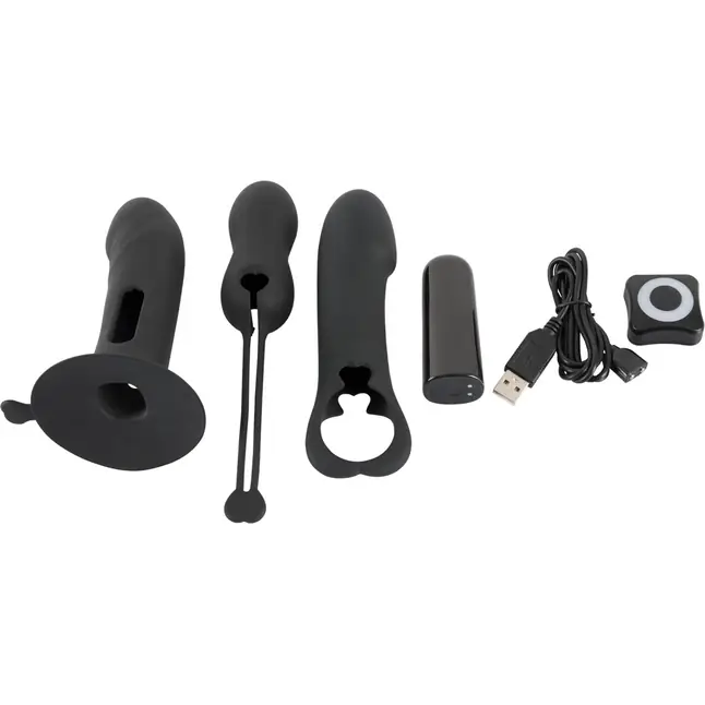 Вибропуля со сменными насадками Vibro-bullet with Remote Control - You2Toys