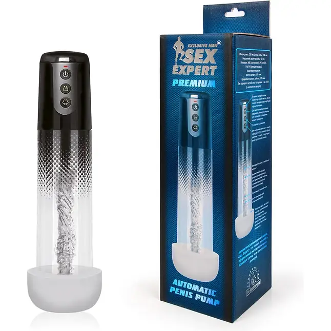 Автоматическая вакуумная помпа Sex Expert - SEX EXPERT PREMIUM. Фотография 2.