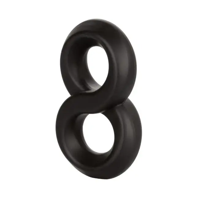 Двойное эрекционное кольцо Ultra-Soft Crazy 8 - Rings!. Фотография 2.