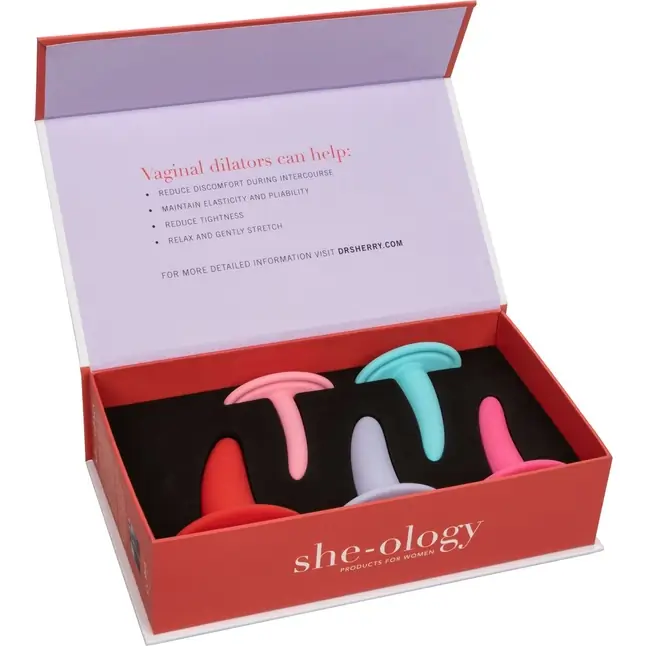 Набор She-ology из 5 разноцветных расширителей. Фотография 15.