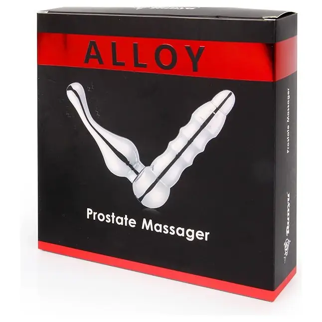 Серебристый металлический вибромассажер простаты Alloy - NOTABU. Фотография 4.