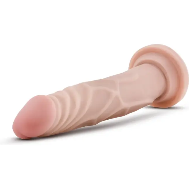 Телесный фаллоимитатор 7.5 Inch Silicone Dildo - 19 см - Silicone Willy s. Фотография 3.