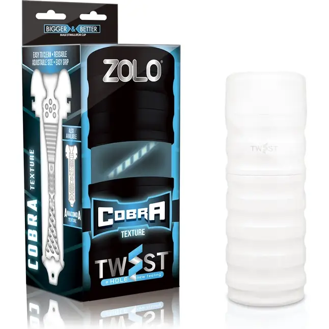 Мастурбатор Zolo Twist Cobra