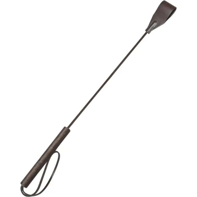Коричневый стек Готика с петлей - 77 см - BDSM accessories