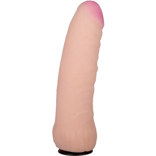 Черный пояс-трусики с двумя телесными насадками Soft-Dolli - 15,7 и 10 см. Фотография 6.