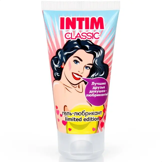 Гель-лубрикант на водной основе Intim Classic Limited Edition - 50 гр - Серия Intim in the city